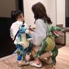 Mochilas Kids Accessories Cartoon Dinosaur Children's Backpack Boy Plush Toy Backpack Cute Bags for Girls Cool Funny Boy Bag