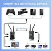 SDI HDM Wireless Transmitter and Receiver 4k Extender Kit for Streaming Video to Monitor for Dslr Video Sans Fil Image