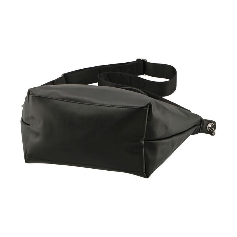 Longchamp Le Pliage Xtra 25 Snap Zipper Closure Leather Shoulder Crossbody Tote Bag Small Women handbags Black 1512987001