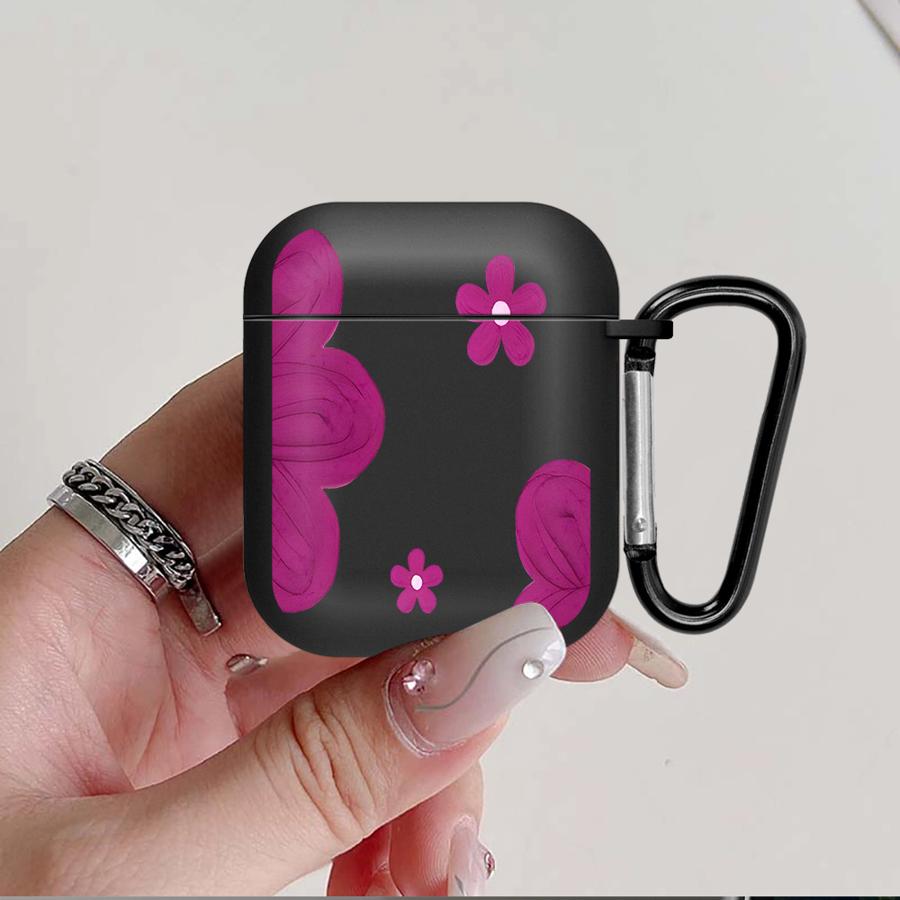 Чехол для Airpods Pro2 Pro3 3 4 2 1 Pro Чехлы для наушников Обложка Мультяшный Цветок