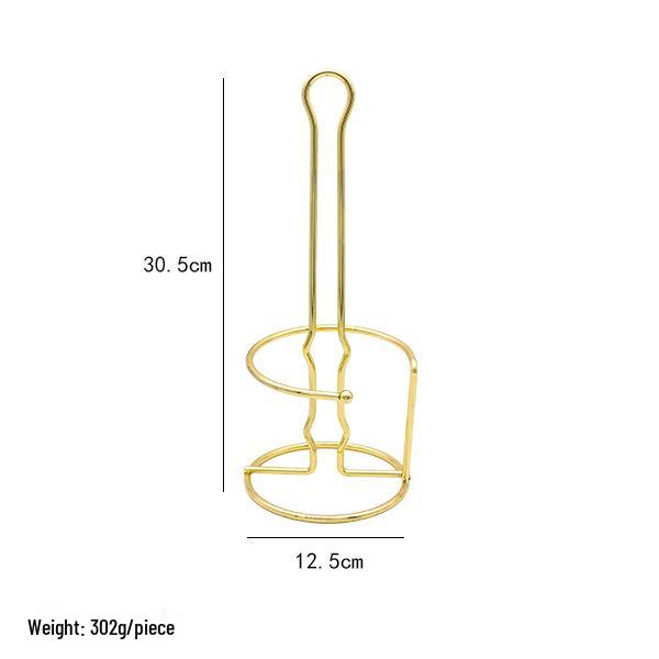 Скандинавская кухня Вертикальный держатель для салфеток - Безударный гальванизированный металлический стенд для салфеток