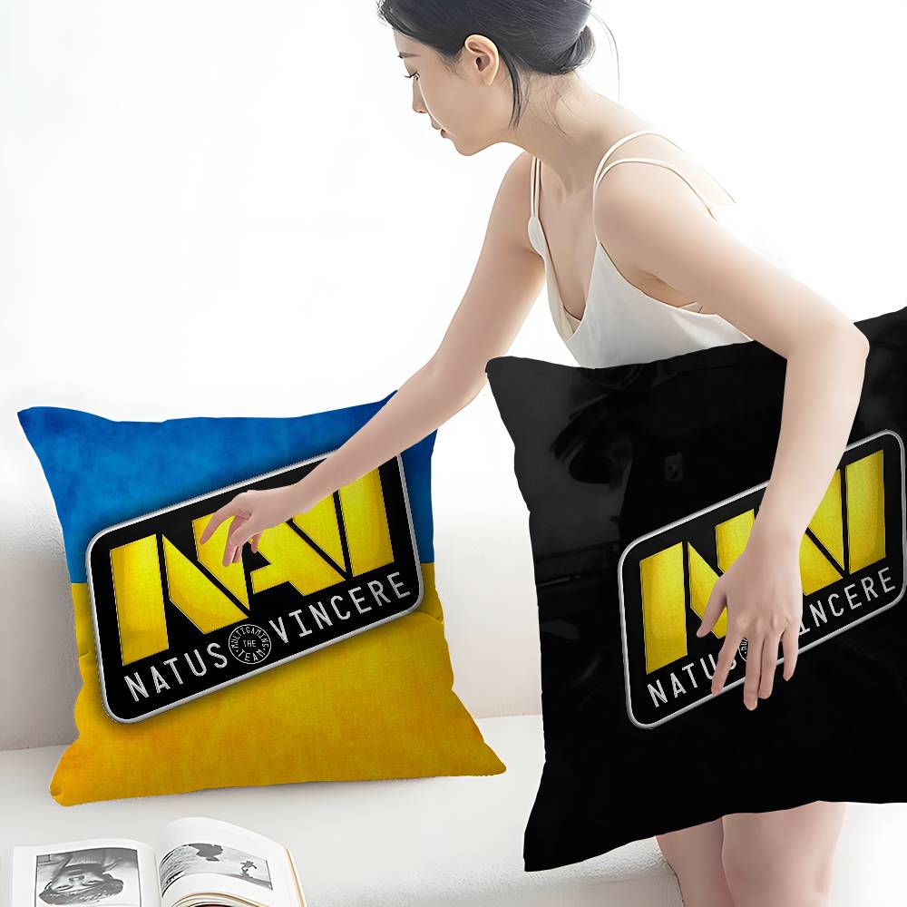 Navi Natus Vincere Lucky Dragon Pillow Cover Sofa Cushion Cover Home Room Decoration Children Gift