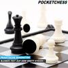 POCKETCHESS Travel Chess Chess Chessboard Magnetic Foldable
