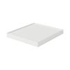 MUJI Контейнер для документов из полипропилена Стандартная крышка на колесиках 25 см Бело-серый 02553135 Ширина,