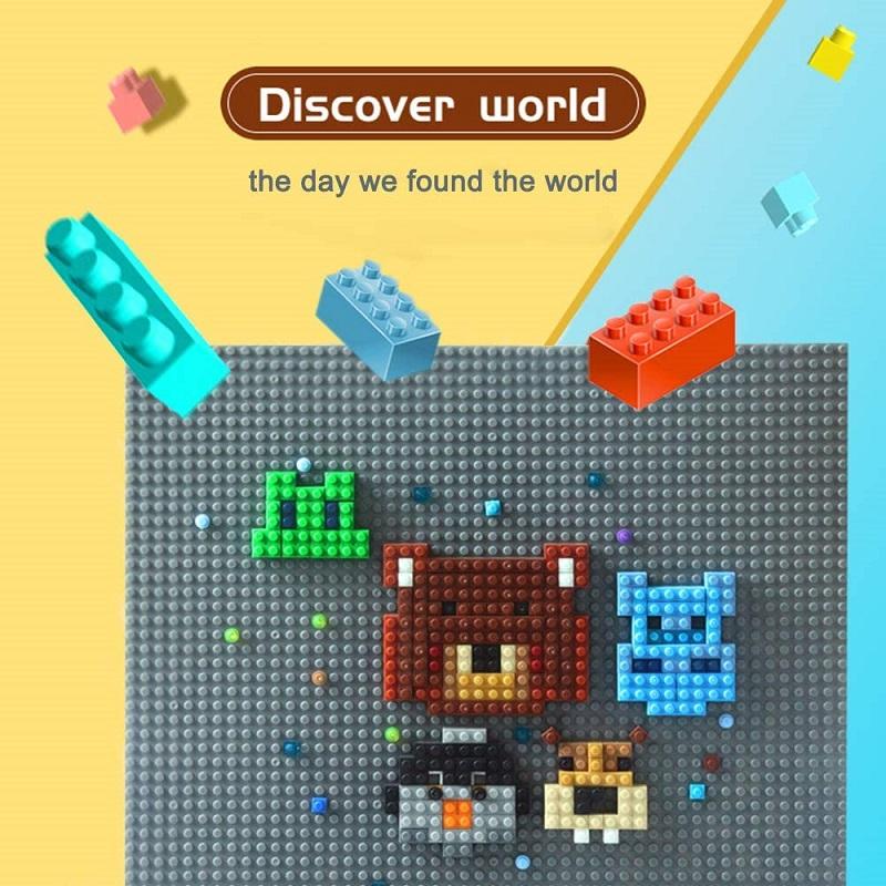 Base Plate 32*32 16X32 16X16 Dots Building Blocks Baseplate DIY Plastic Plate Classic Brick Accessories Kids Toy