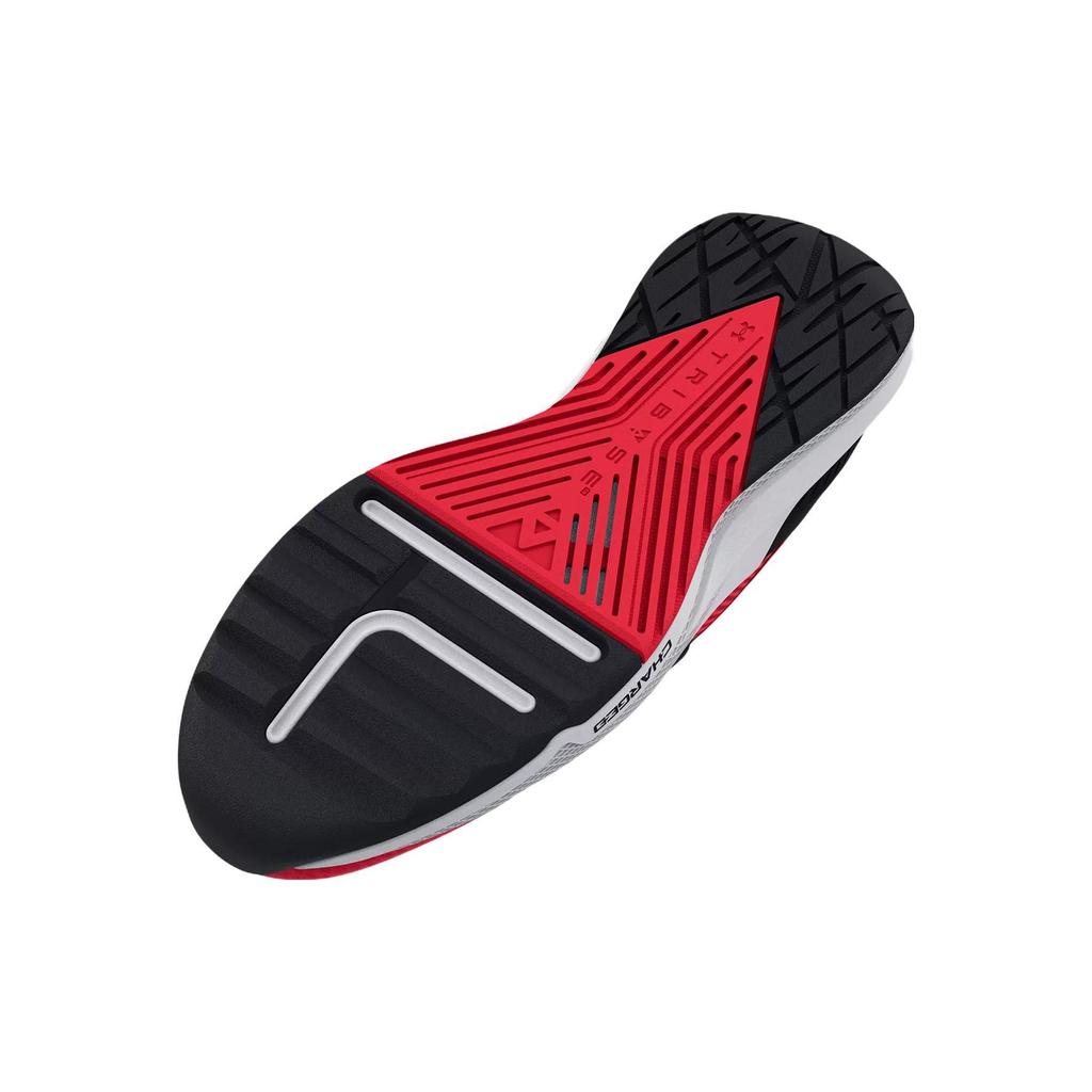 Under Armour Project Rock BSR 2 Radio Red Unisex Sneakers White 3025081-600