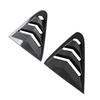 1 Pair Car Rear Tail Frame Cover Trim Strip for Subaru Crosstrek  2024 Carbon Fiber Style Car Accessories