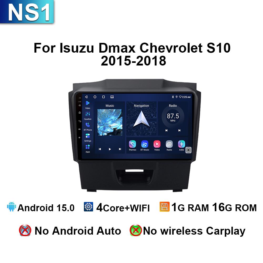 Car Radio For Isuzu D-MAX DMAX Chevrolet S10 2015 - 2018 Android15 Autoradio Multimedia Player Wireless Carplay Navigation GPS YL5