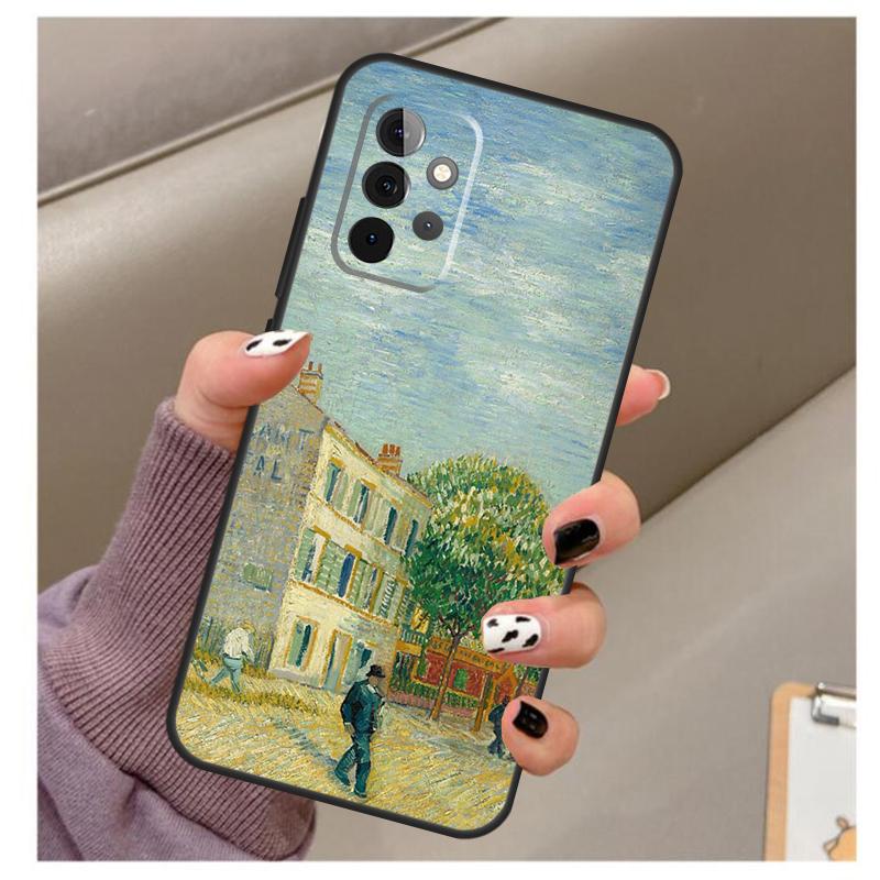 Van Gogh Oil Painting Case For Samsung Galaxy A33 A13 A53 A34 A54 A14 A15 A16 A26 A36 A56 A12 A32 A52 A06 A35 A55