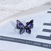 Темная Серия Персонализированное Модное Крутое Кольцо с Открытым Дизайном Любовь Неправильной Формы Инкрустировано Цирконами Панк Ретро Высококлассное Кольцо Женское