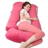 AMCATON Подушка для тела для беременных Подарок для беременных Обнимающая Кормящая Обнимающая Полноценная Отдыхающая Боковая Поясничная Беременная Многофункциональная Кроватка Съемный Чехол Подушка,