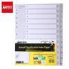 A4 PP 1-12 Tab 11-Hole Index Dividers
