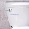 Y3NA Tanks Flush Lever Replacement Front Mount Handle Stainless Steels Toilet Flush Handle Trip Lever Easy to Install