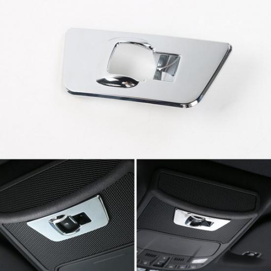 Chrome Rear Window Lift Panel Switch Trim Cover for Ford F150 2015-