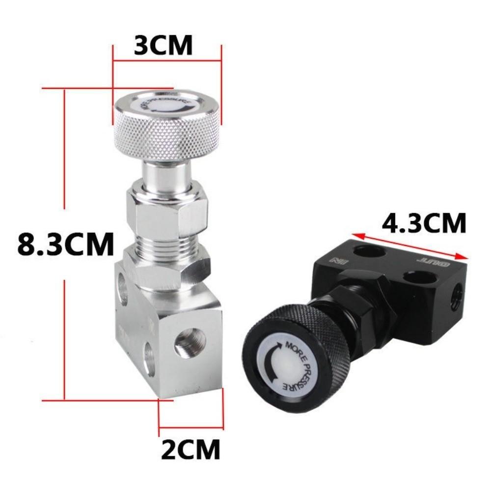 Universal Fit Brake Proportioning Valve 1/8 NPT Adjustable Brake Valve For Automotive Use