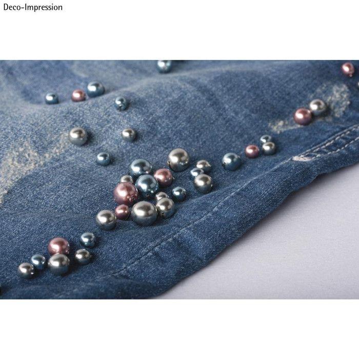 Renaissance Perles en verre , 12mm ø, bordeaux, boîte 21 pces