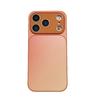 Чехол iPhone 17 Pro Max с градиентом - Модный двухцветный, Полное покрытие, Совместим с Apple 16 и 15