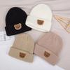 Warm Beanie Cap Cute Cartoon Pullover Cap Fashion Knitted Hat  Winter