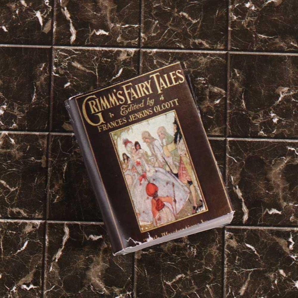 1/6 1/12 Dollhouse Book Can Be Opened Mini Books Gifts Miniature Book Model