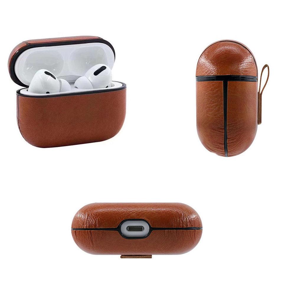 Противоударный кожаный защитный чехол для Apple Airpods Pro, защита гарнитуры для ПК, аксессуары для Airpods Pro