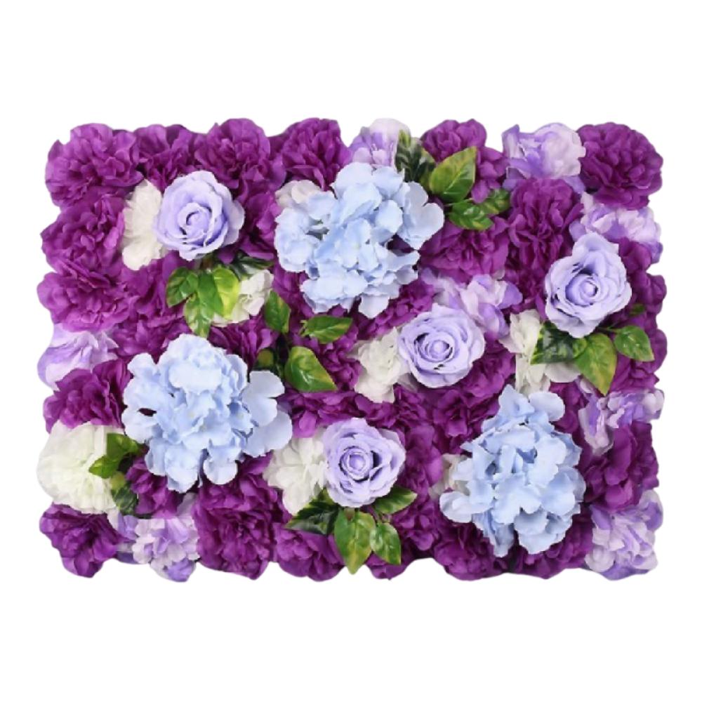 60x40 см Искусственные Цветочные Панели для Стен Ручная Работа Шелковые Розы Стена Цветов Уличные