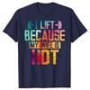Смешные футболки I Lift Because My Wife Is Hot Хлопок Уличная мода Подарки на день рождения Мужская одежда Мода Повседневная Оверсайз футболка