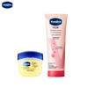 Набор Vaseline Крем для рук и Бальзам для губ Карамельный пудинг