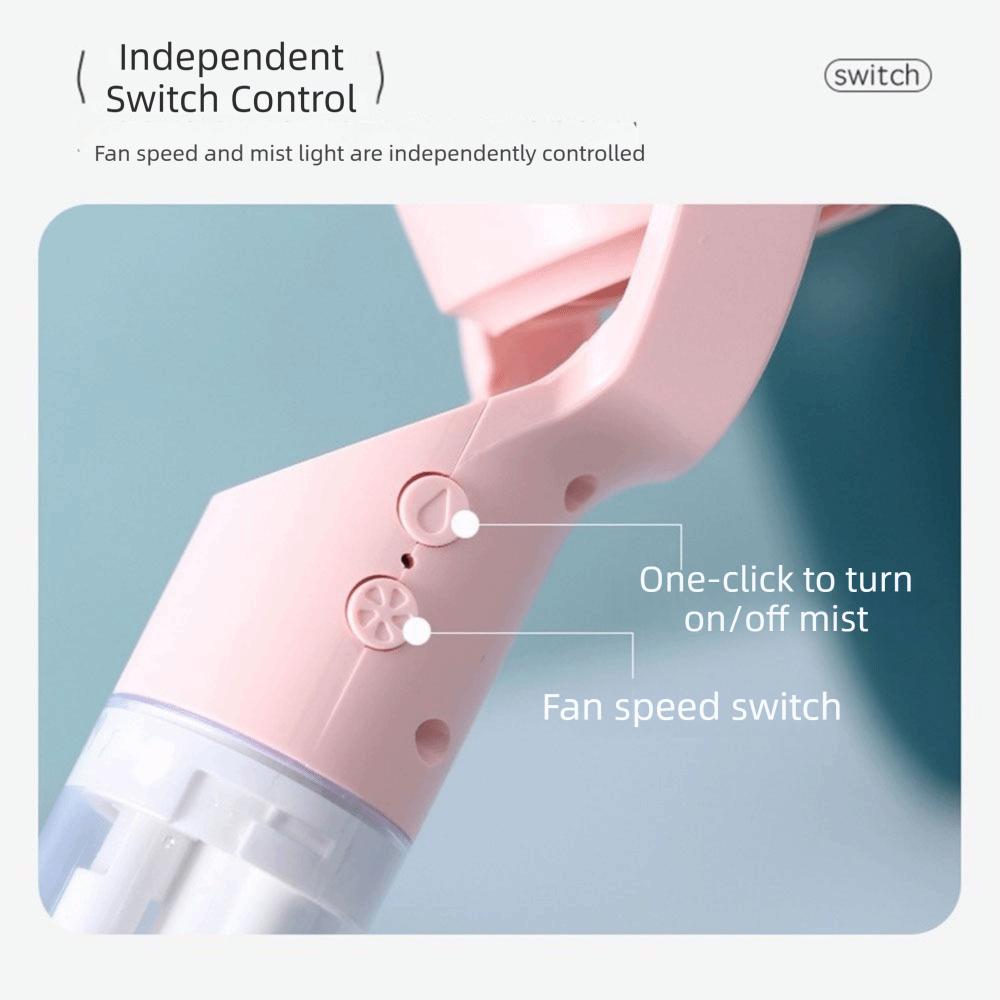 Hand Held Water Spray Mist Fan USB Charging Fast Cooling Fan Small Fan Handheld Spray Fan Gift