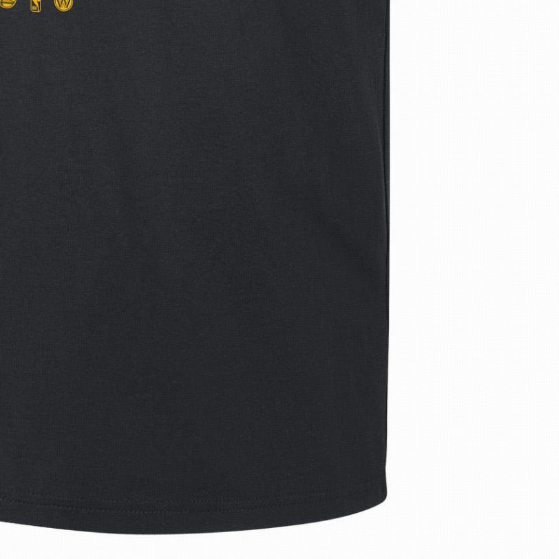 Nike Футболка свободного покроя с коротким рукавом из дышащего трикотажа с принтом NBA Golden State Warriors, черная, мужская, DR6297-010