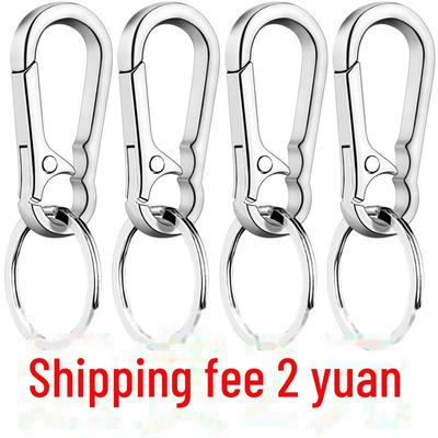 Высококачественный брелок из нержавеющей стали с щипчиками для ногтей, ложкой для ушей и милым кольцом для мужчин и женщин