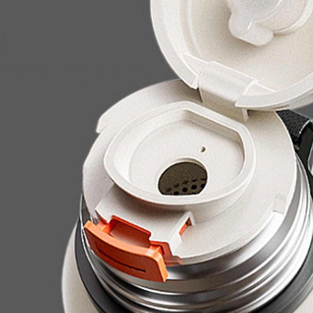 620ml Travel Mug Stainless Steel Thermal Cup Portable Flower Pattern Thermos Bottle  Travel