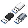 5 шт. Адаптер Type-C на USB 3.0 Конвертер USB-C (мама) на USB (папа) с быстрой зарядкой и передачей данных Универсальный разъем USB-C