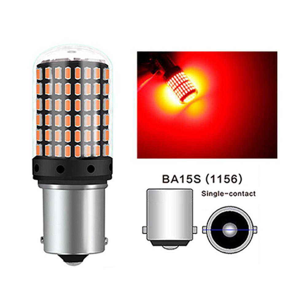 Kebidu T20 7440 W21W 1157 BAY15D Автомобильные светодиодные лампы 1156 BA15S P21W P21-5W 3014 144 Smd без ошибок Canbus указатель поворота стоп-сигнал