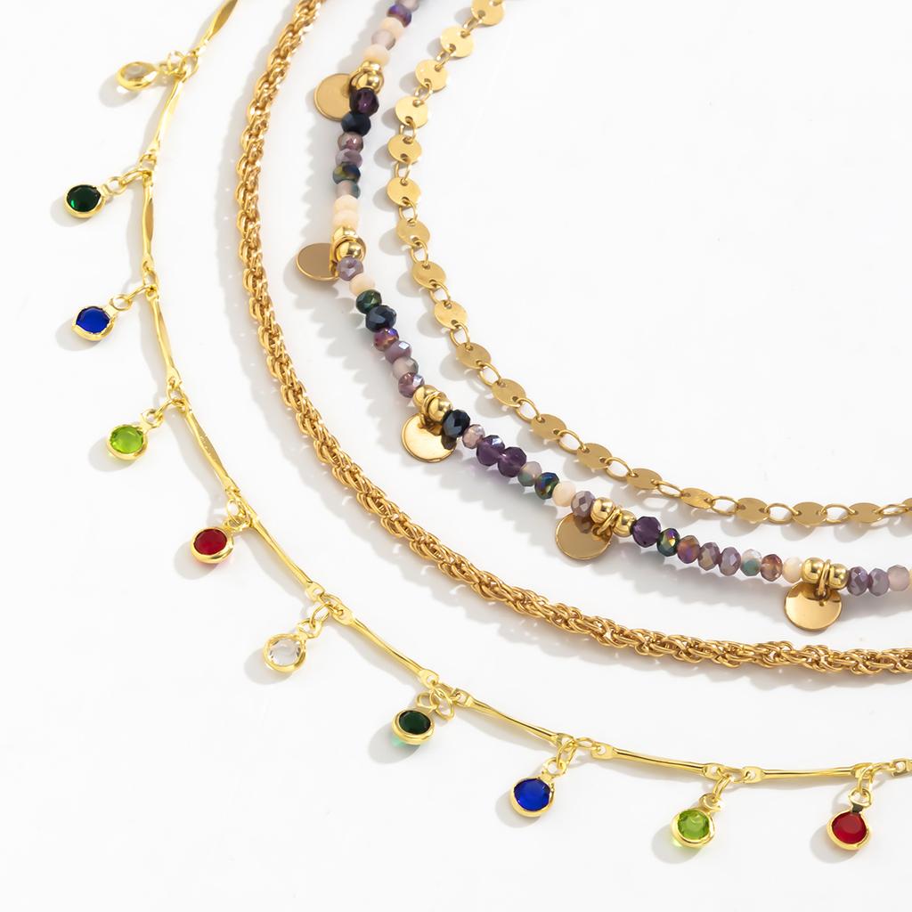 Цепочка-чокер в стиле хип-хоп, толстая цепочка OT с застежкой из циркона, ожерелья с преувеличенным дизайном, женские ожерелья