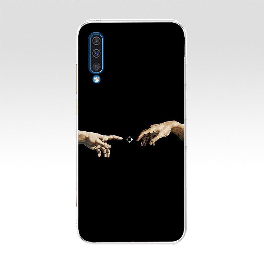 Чехол для Samsung Galaxy A50 A 50, цветной защитный чехол с принтом кота, мягкие силиконовые чехлы из ТПУ для Galaxy A50, Fundas Coque Capa