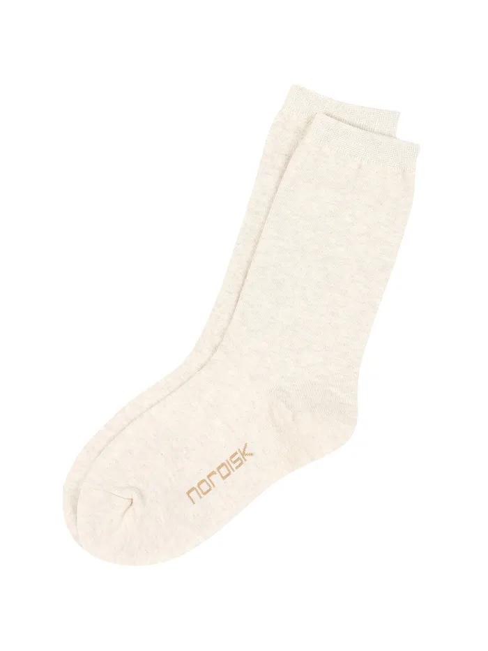 [Подпись] Набор высоких носков (3 в 1)_Off White_OUA25S04W3