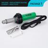 1600W 220V Plastic Welding Gun Hot Air Blower Heat Torch Welder Nozzle Rolling Plastic Welding Machine Used For PP PVC Bumper