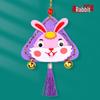 Handmade DIY Zongzi Sachet: Dragon Boat Festival Mugwort & Twelve Zodiac Animal Neck Pendants for Kids