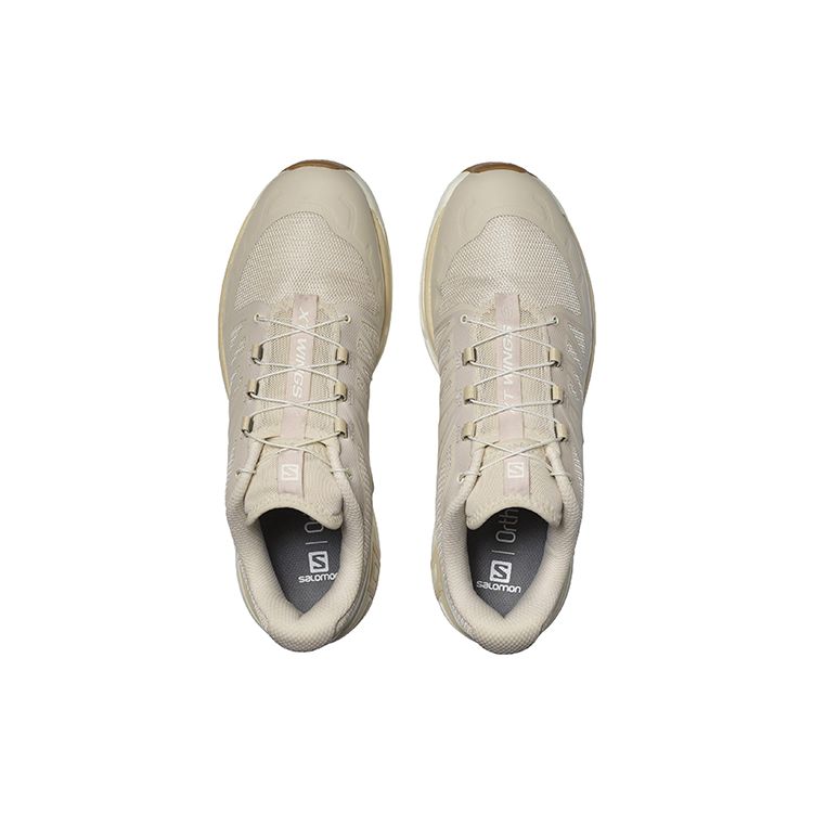 SALOMON Кроссовки унисекс XT-Wings 2 Bleached Sand Коричневый Дождливый день Ванильное мороженое L41709200