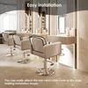 Clear Salon Chair Cover PVC Barber Chair Back Covers Universal Chair Back Covers  Protector Covers