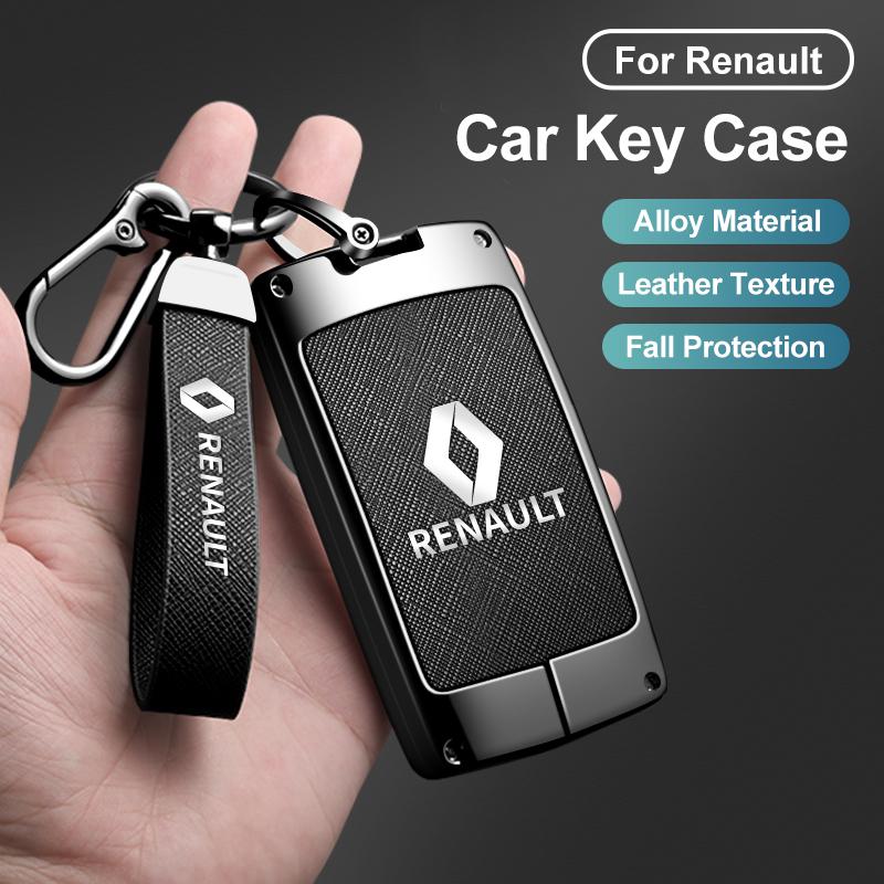For Renault 2026 New Hub Caps Leather Car Key Cover for Renault Austral Kadjar Clio Megane Captur Arrana Kolaos Zoe Scenic Dacia