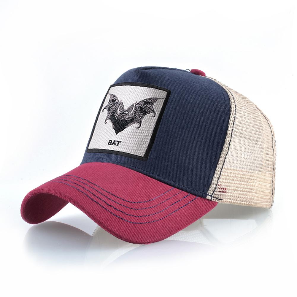 Кепка Тракер Четыре Сезона Мужская Женская Snapback Хип-Хоп Бейсболка С вышивкой скорпион нашивка Регулируемый козырек