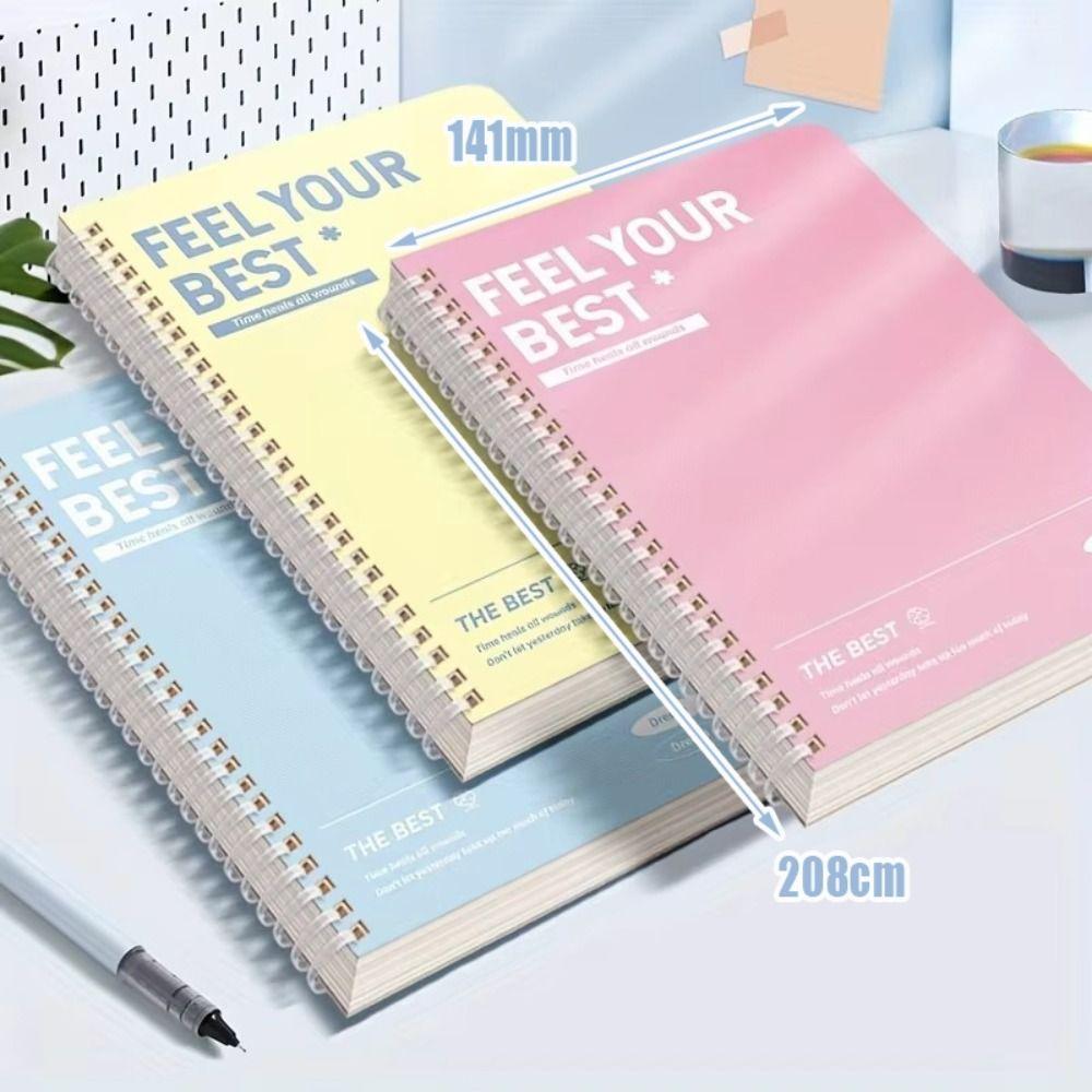 60Sheets/Book A5 Notepad Color Diary Book High Quality Hand Account Book School Office