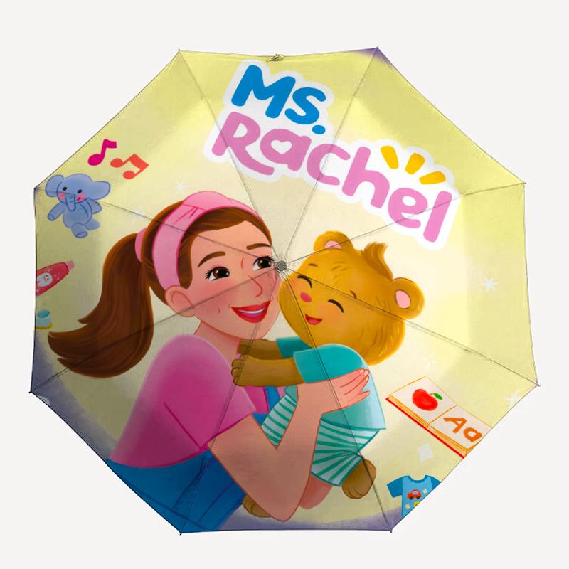 1pc Ms Rachel4 Umbrella, Sun Protection, And UV Shielding. It Has Eight Sturdy Ribs for Outdoor Use And Perfect Gift