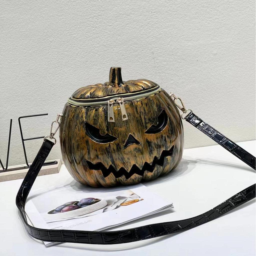 2024 Halloween Ghost Pumpkin Party Shoulder Bag
