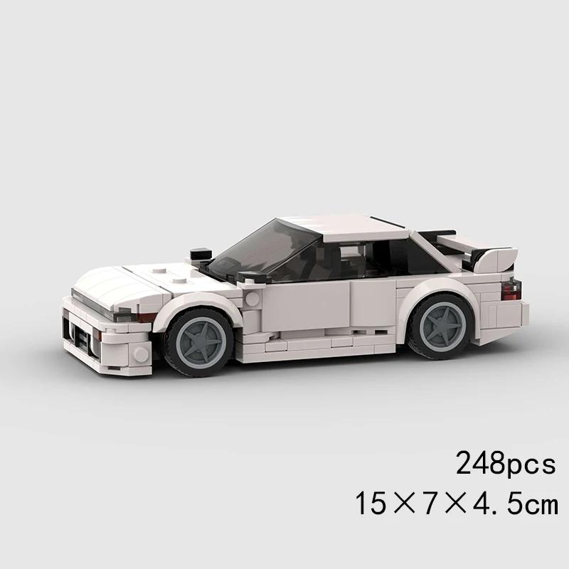 Скоростной кабриолет MOC Автомобиль Супергонка Техническое транспортное средство Модель Строительный блок Гоночный Раллийный Спортивный Кирпич Рождественский Подарок Игрушка Город