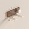 No Drilling Bathroom Shelf Wall Mount Hairdryer  Storage Rack Hair Blow Dryer Stand  Bedroom