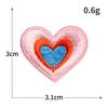 Sweet Taste Embroidery Cloth Sticker Pink Series Valentine'S Day Clothes Decoration Computer Embroidery Badge Diy Patch