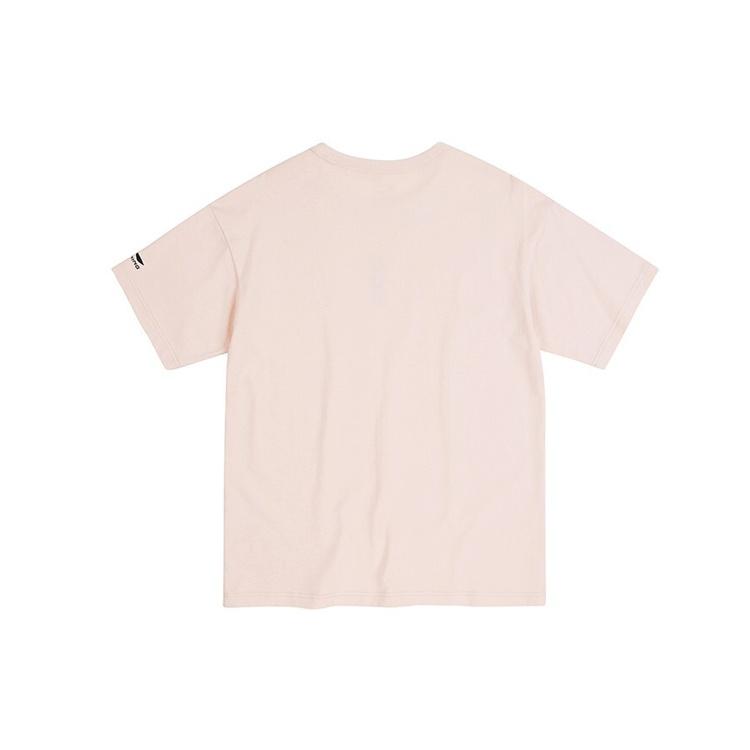 Li-Ning x Disney Kung Fu Logo T-shirt 'Pink' Men's AHSQ315-1
