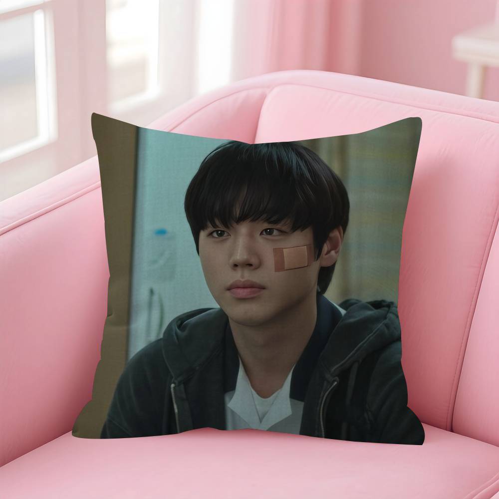 WWeak HHero PPark JJihoon Personalized Pillow Cover Kids Bedroom Wild Party Decor Pillowcase kid Birthday shower Gift